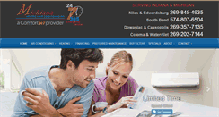 Desktop Screenshot of michianahvac.com